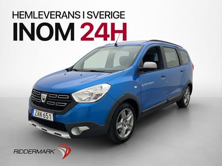 Dacia Lodgy Stepway 1.2 TCe 7-sits Navi Bluetooth P-Sensorer