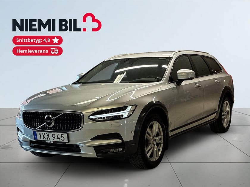 Bild 1 av Volvo V90 Cross Country D4 AWD Pro Mvärme Dvärme Dragkrok Backkamera S&V-däck