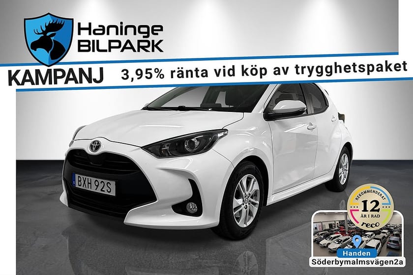 Bild 1 av Toyota Yaris Hybrid CVT Active/SUPERDEAL 3,95%/BT/BACKKAMERA
