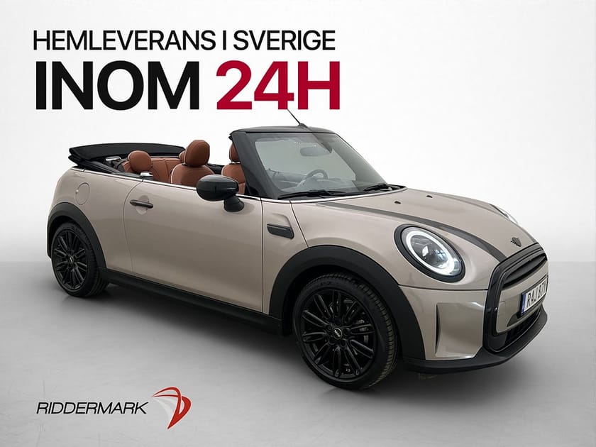 Bild 3 av MINI Cooper Convertible Cabriolet 136hk Cockpit Skinn Sensorer CarPlay