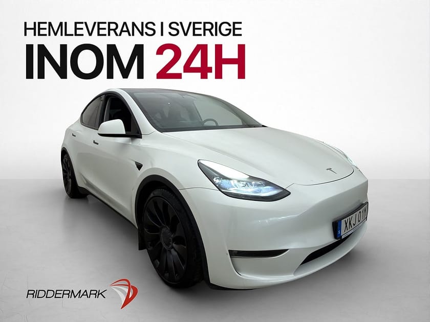 Bild 1 av Tesla Model Y Performance 534hk Drag Pano Autopilot Kamera