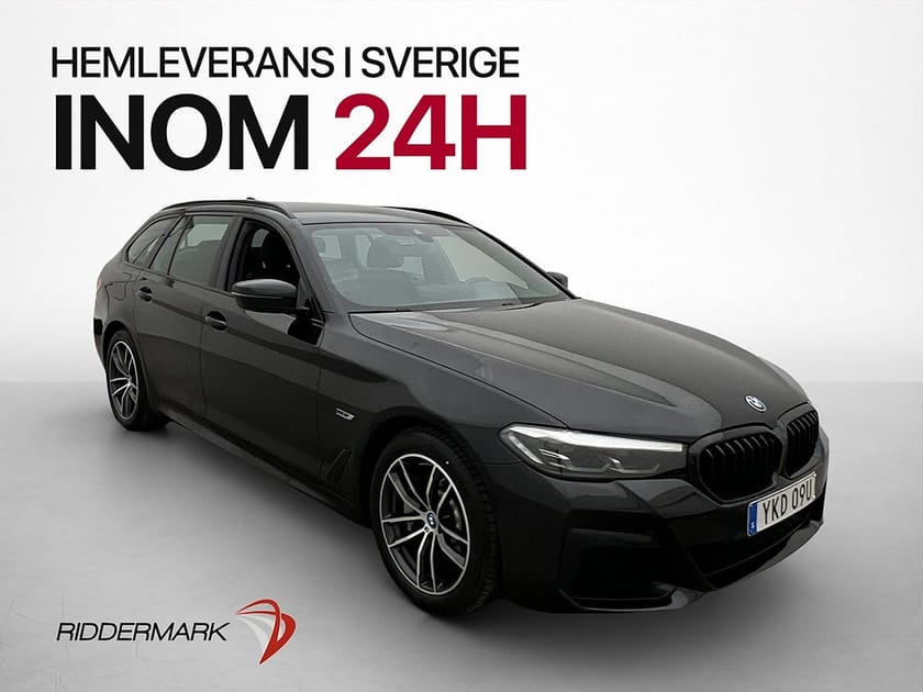Bild 1 av BMW 530e xDrive Touring 520d M Sport HiFi Kamera Skinn CarPlay Dragkrok