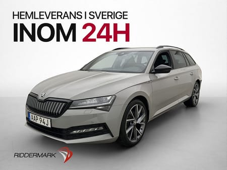 Škoda Superb iV Kombi Skoda 1.4 Sportline Värmare Cockpit Kamera Drag