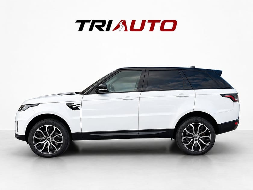 Bild 3 av Land Rover Range Rover Sport P400e Luftfjädr Dragkrok Värmare Skinn Meridian