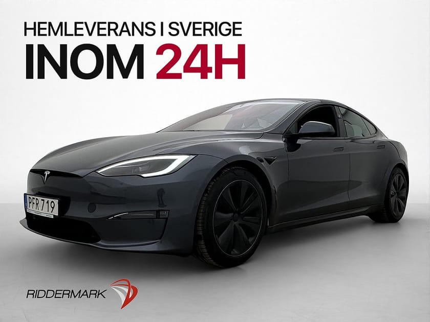 Bild 3 av Tesla Model S Long Range Luftfjädring Yoke Autopilot MOMS