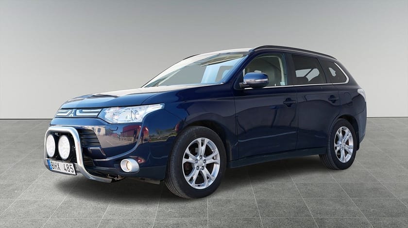 Bild 4 av Mitsubishi Outlander 2.2 150hk 4WD Business | 871 kr/mån | 7-Sits | Värmare