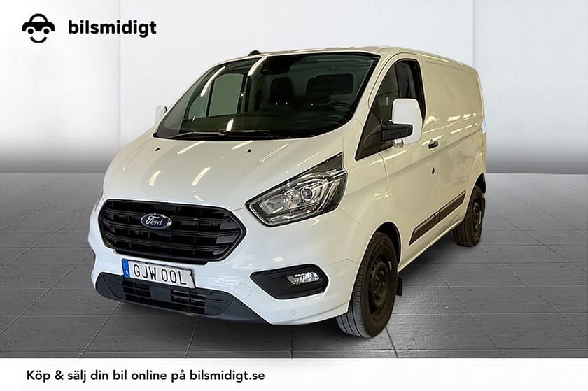 Bild 1 av Ford Transit Custom 280 2.0 EcoBlue Aut L1 Drag 3-sits P-Sens MOMS 130hk
