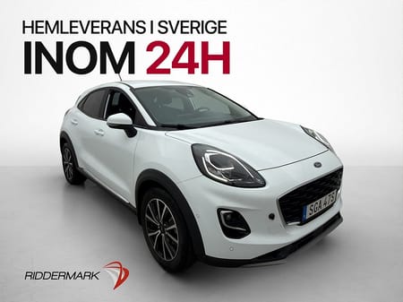 Ford Puma 1.0 EcoBoost 125hk Comfort Kamera Navi Adap-fart