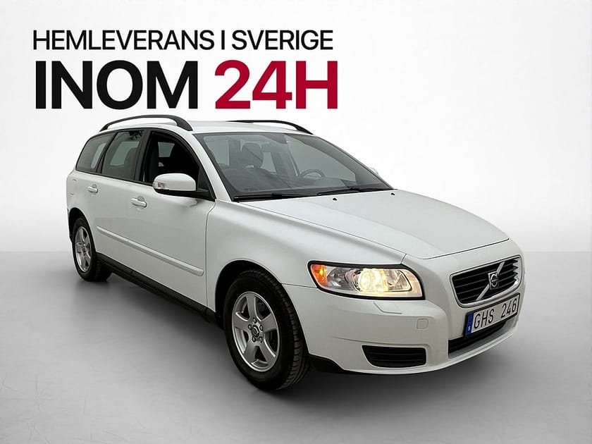 Bild 1 av Volvo V50 1.8 Flexifuel Välservad 1-Brukare 0.74 l/mil