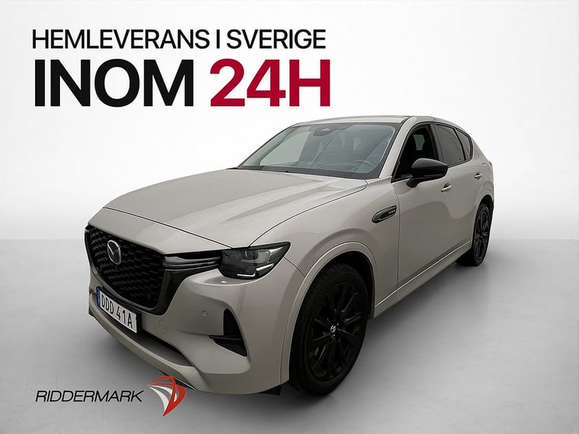 Bild 3 av Mazda CX-60 PHEV 327hk Homura Plus Pano BOSE HUD 360° Drag