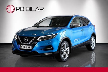 Nissan Qashqai 1.3 DIG-T 160hk DCT CarPlay Keyless 360° Navi Drag