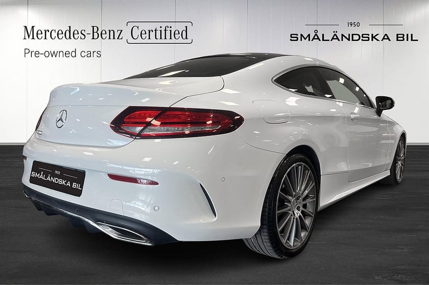 Bild 4 av Mercedes-Benz C 300 Coupé 9G-Tronic AMG Line Taklucka/Skinn