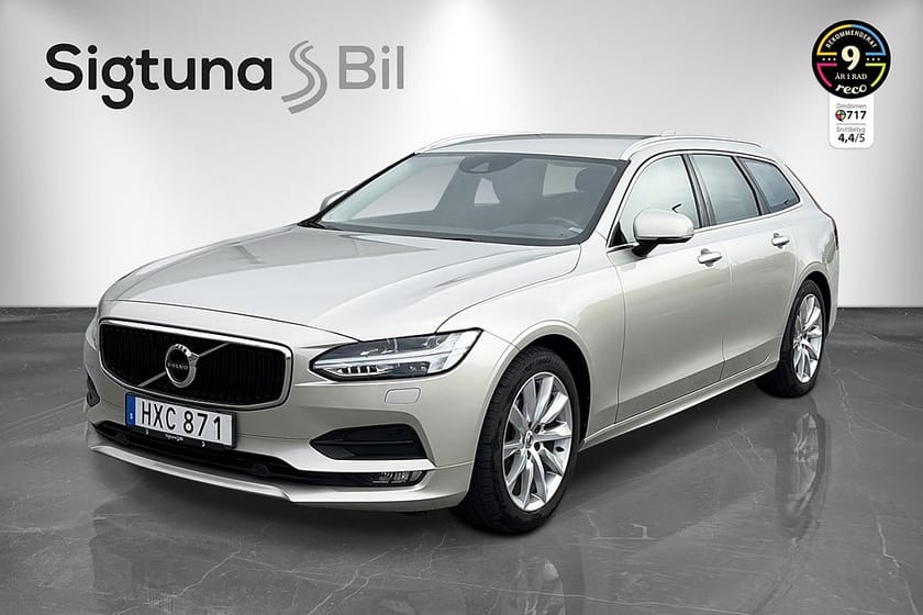 Bild 1 av Volvo V90 *KAMPANJ*D4 Geartronic Momentum / Dragkrok / Rattvärme