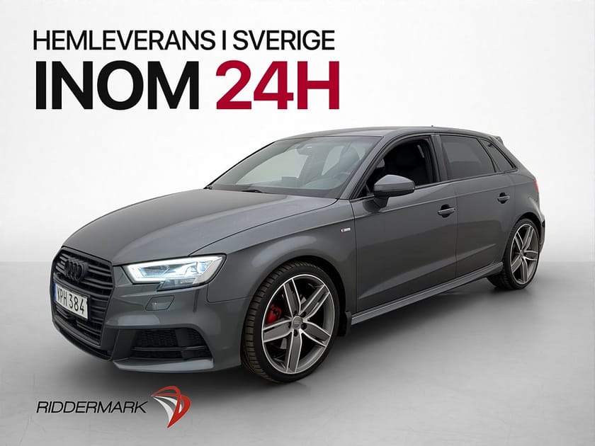 Bild 3 av Audi A3 Sportback 2.0 TFSI Q S-Line Cockpit Bang & Olufsen Skinn 190hk