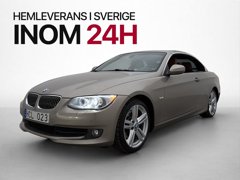 Bild 3 av BMW 330i Convertible 330 Comfort Skinn P-Sensorer Tre-Brukare