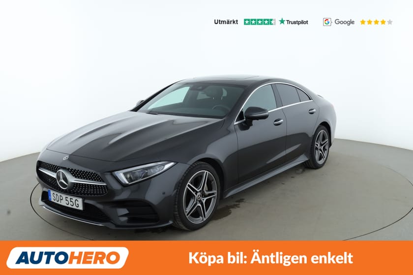 Bild 1 av Mercedes-Benz CLS 350 d 4MATIC AMG Line / Burmester, 360, CarPlay, Taklucka