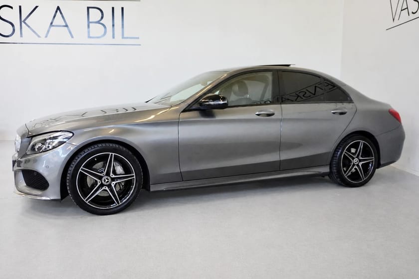 Bild 3 av Mercedes-Benz C 220 d 9G-Tronic AMG Pano/Burmester/Värmare