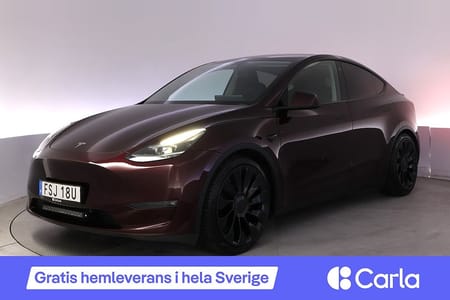 Tesla Model Y Performance Autopilot Panorama Drag