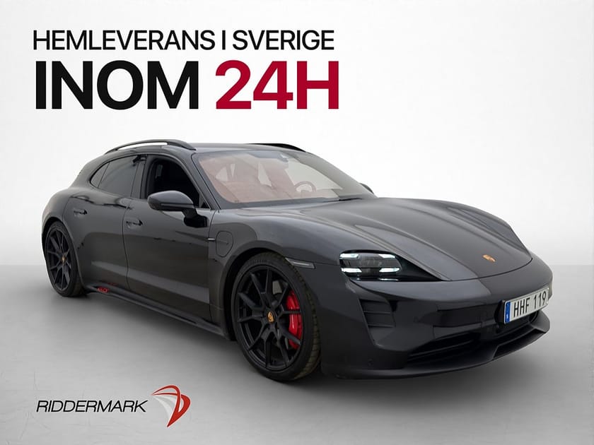 Bild 4 av Porsche Taycan GTS Sport Turismo Pano Night BOSE 18-Vägs 360