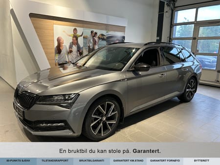 Škoda Superb Stasjonsvogn Sup3fl stv sportl d2004x4dsg