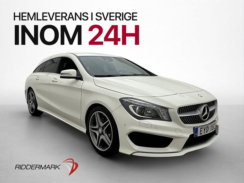 Bild 1 av Mercedes-Benz CLA 220 d 4MATIC Shooting Brake SB 220d 4M AMG-Line Kamera Halvskinn