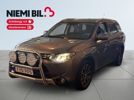 Mitsubishi Outlander PHEV CVT Business Drag/MoK-Värm/S&V/Kamera/Extraljus