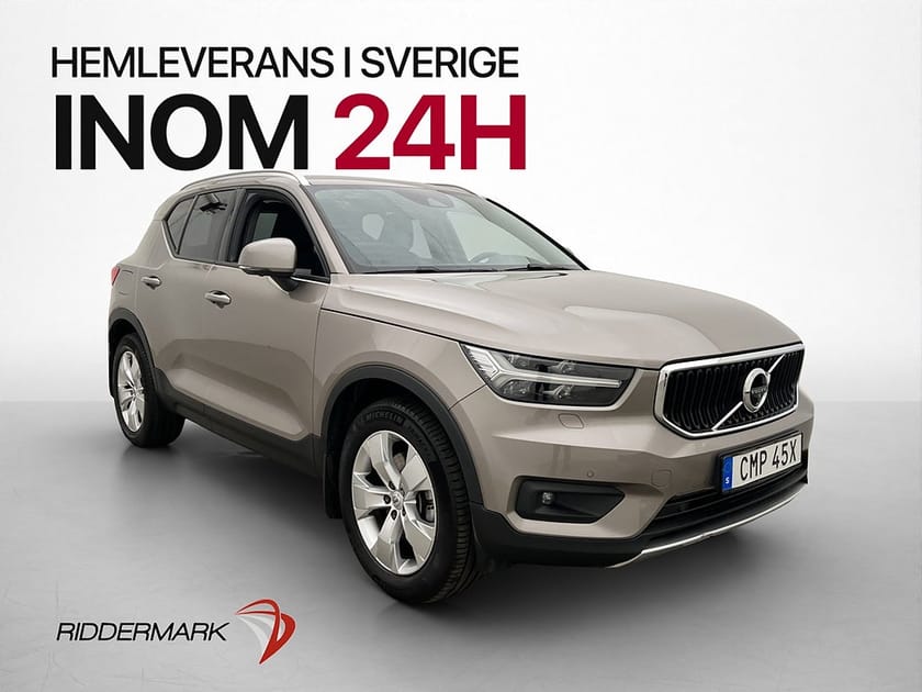 Bild 1 av Volvo XC40 B4 AWD Momentum VOC D-Värmare H/K 360° Drag Navi
