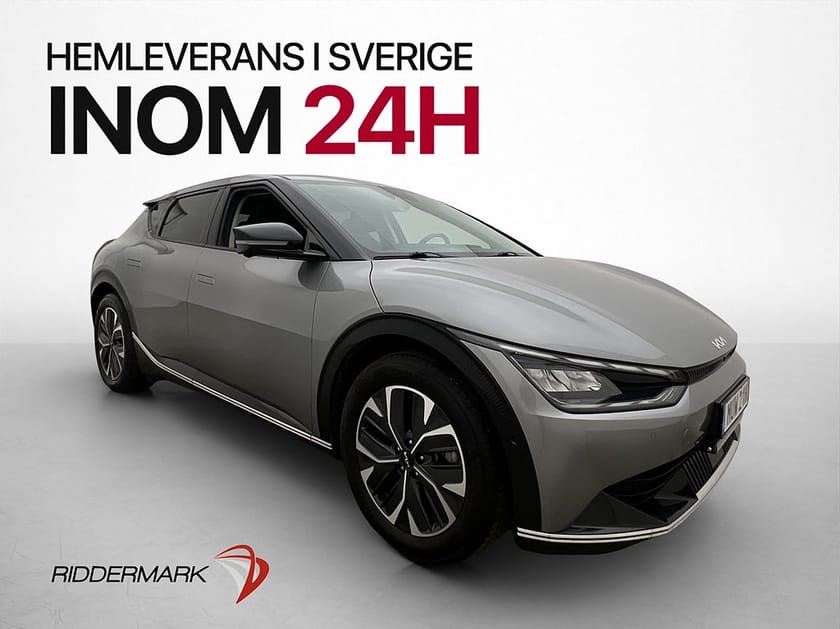 Bild 1 av Kia EV6 77.4 kWh AWD 325hk Navi Carplay 360°-Kamera Läder
