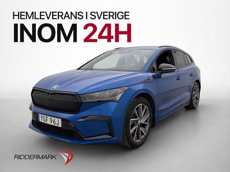Škoda Enyaq iV 80 Skoda 204hk Sportline Dragkrok Kamera CarPlay MOMS