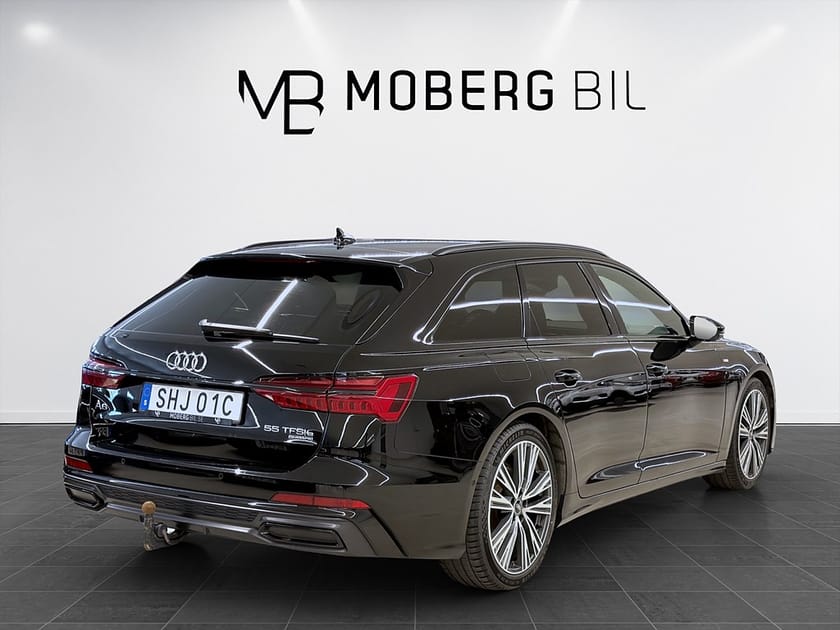 Bild 5 av Audi A6 Avant 55 TFSI e quattro 367hk Helg på Moberg! S Line B-Kamera Drag
