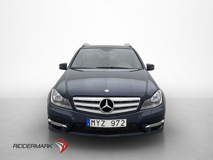Bild 2 av Mercedes-Benz C 200 T CDI BE 136hk AMG Sport Sensorer Halvskinn