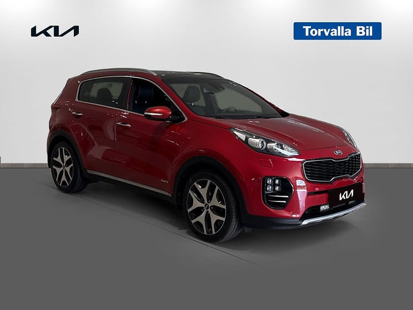 Bild 4 av Kia Sportage 2.0 CRDi AWD AUT GT-Line *V-hjul + Drag + M.värmare*
