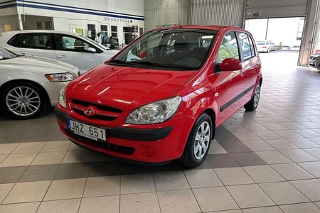 Hyundai Getz 5-dr 1.4 /DRAGKROK /FARTHÅLLARE /NY-SERVAD / fr 3,95%