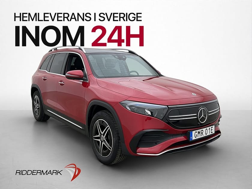 Bild 1 av Mercedes-Benz EQB 300 4MATIC AMG Line Pano 360° Burmester