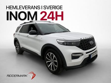 Ford Explorer Plug-In Hybrid ST 7-Sits Pano Läder 360° Navi Drag