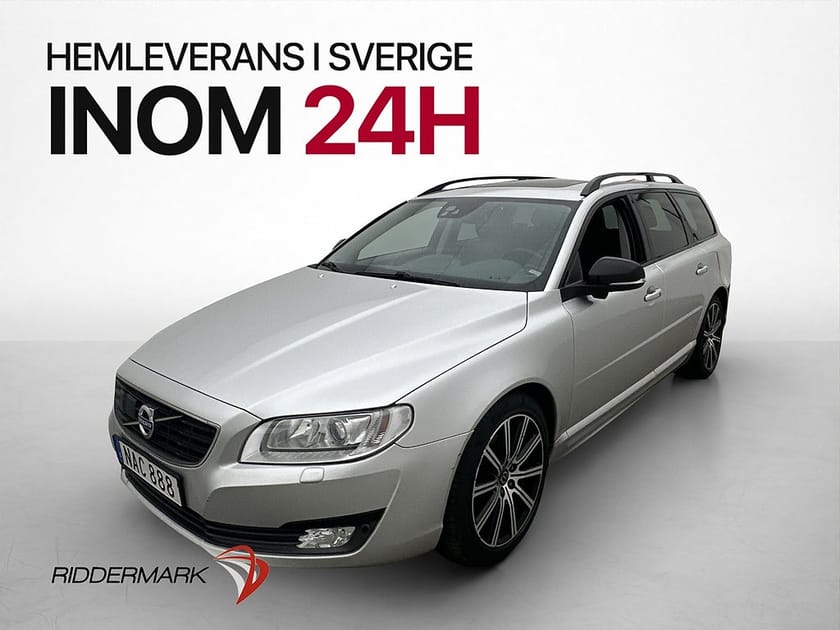 Bild 3 av Volvo V70 D4 Dynamic Edition Taklucka VOC Värm Skinn Drag