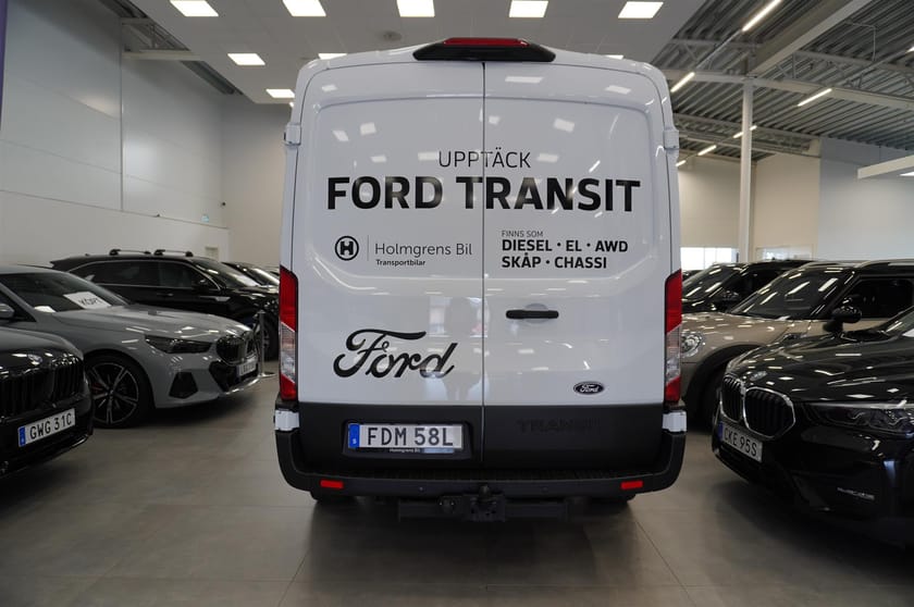 Bild 3 av Ford Transit 350 Skåp Trend L3 2.0l Ecoblue 165 hk 8AT FWD