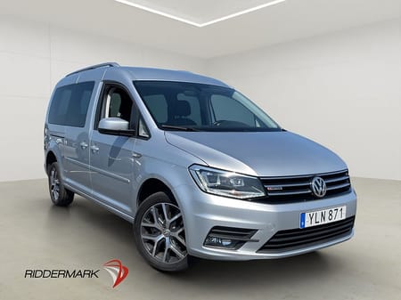 Volkswagen Caddy Maxi Life 7-Seater 4M Värm B-Kamera Drag 1-Brukare