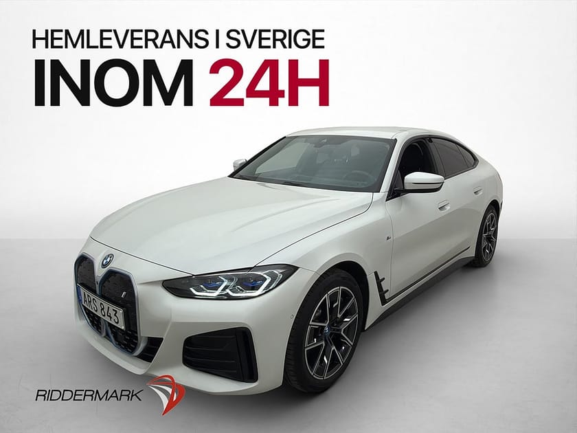 Bild 4 av BMW i4 eDrive40 Gran Coupé 83.9 kWh M Sport Laser Drag 360° HUD MOMS