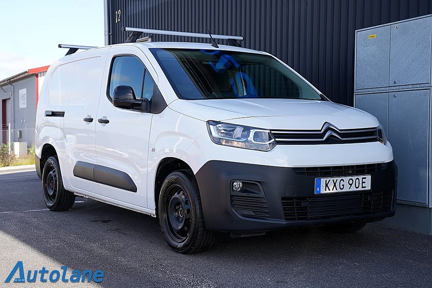 Bild 1 av Citroën Berlingo Van Long 1.5 BlueHDI, Kamera, Drag, 3-sits, Inredning MOMS 1