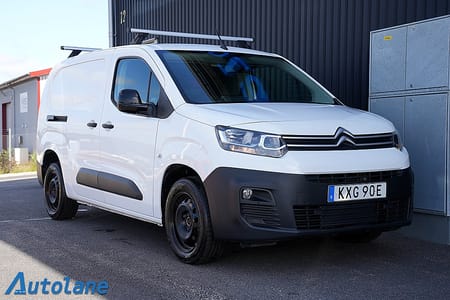 Citroën Berlingo Van Long 1.5 BlueHDI, Kamera, Drag, 3-sits, Inredning MOMS 1