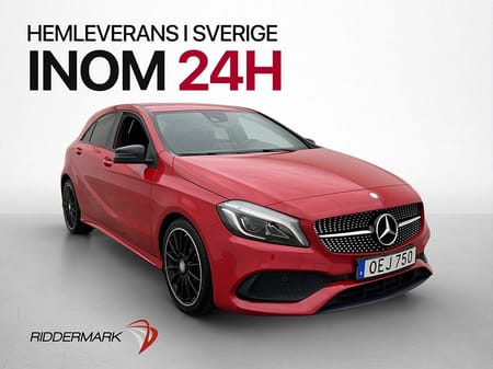 Mercedes-Benz A 180 A180 AMG Kamera Navi Halvskinn Farthållare