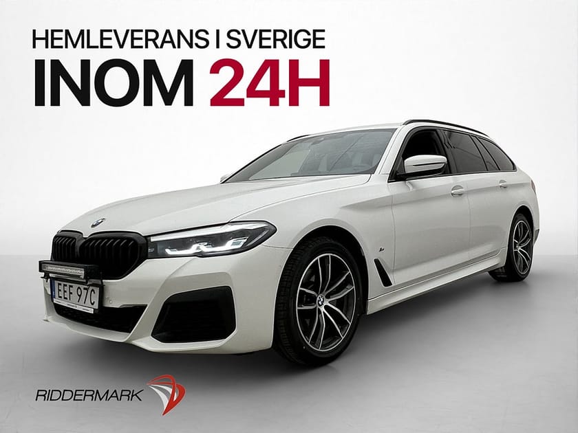 Bild 1 av BMW 520d xDrive Touring 520 Cockpit D-Värm Skinn Drag Kamera Moms Navi