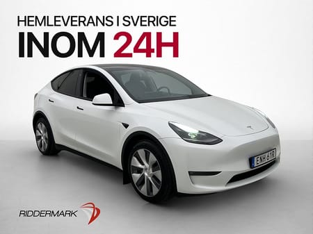 Tesla Model Y Long Range AWD 514hk Pano Drag Autopilot MOMS