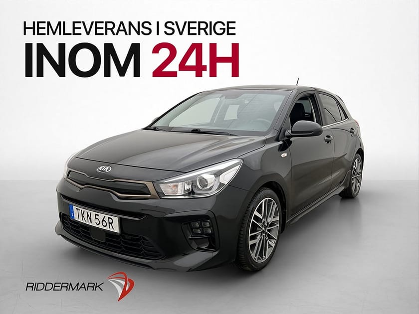 Bild 3 av Kia Rio 1.0 T-GDi 120hk Halvskinn Kamera CarPlay P-Sensorer