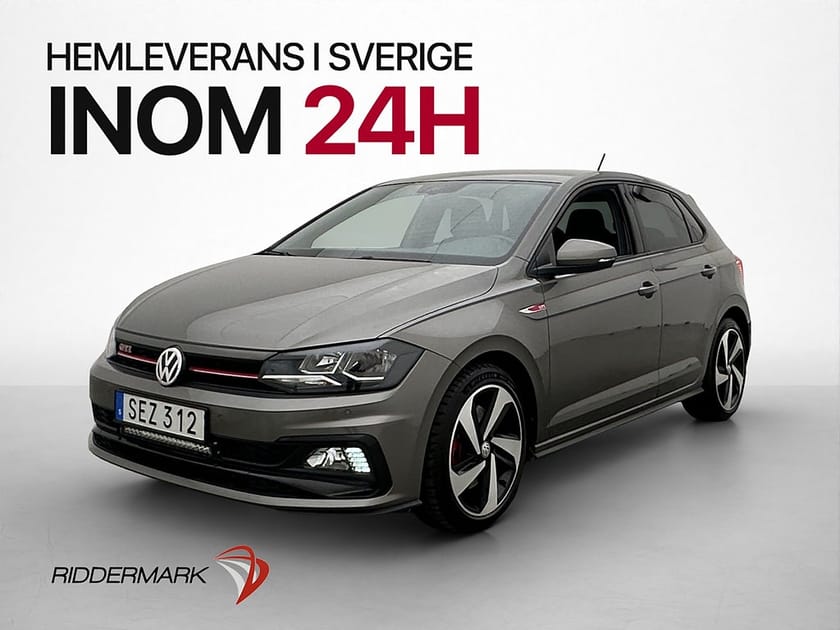 Bild 1 av Volkswagen Polo GTI 2.0 TSI 200hk P-Sensorer Navi Adaptiv