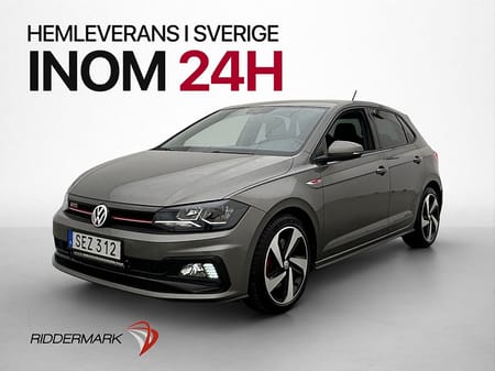 Volkswagen Polo GTI 2.0 TSI 200hk P-Sensorer Navi Adaptiv