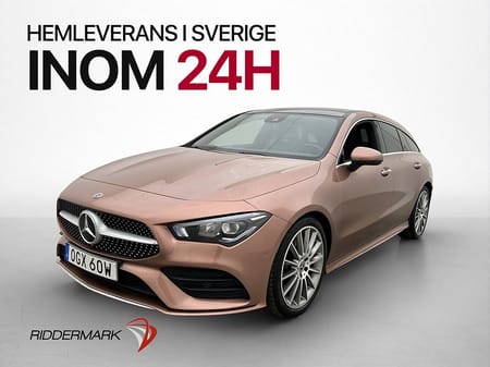Mercedes-Benz CLA 200 d Shooting Brake 150hk AMG Dragkrok Kamera  Panorama