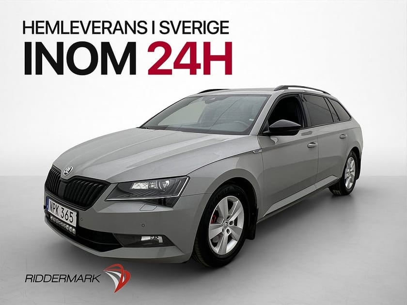Bild 1 av Škoda Superb Kombi Skoda TDI 4x4 190hk Sportline Värm Kamera Drag Navi