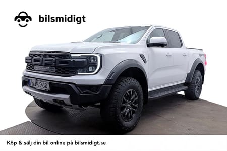 Ford Ranger Raptor Drag Läder 360° B&O LED-ramp MOMS 292hk